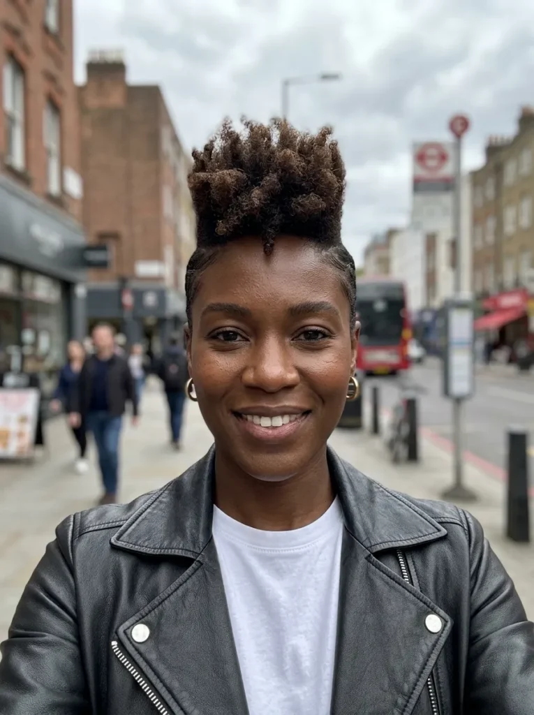 Edgy Short Frohawk