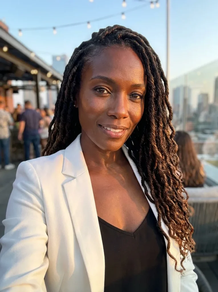 Elegant Faux Locs