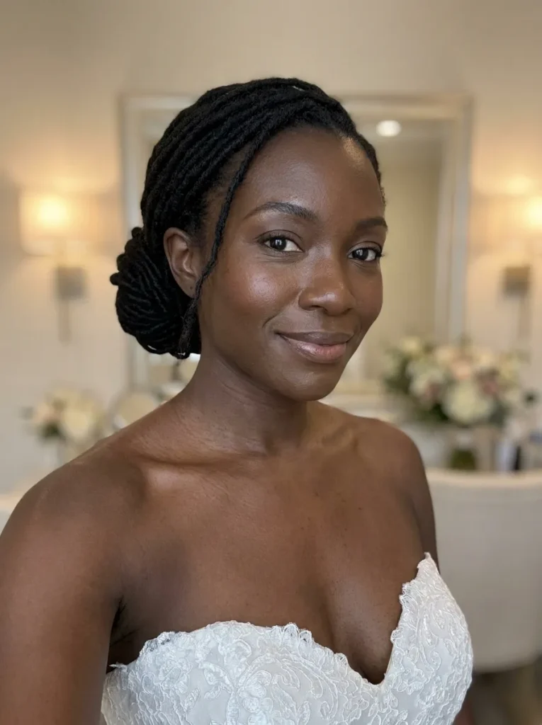 Elegant Loc Chignon