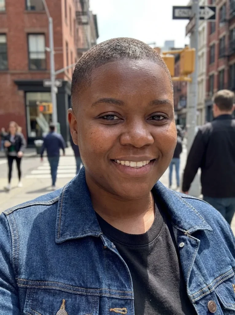 Fade Buzz Cuts on Black Women Natural Hair