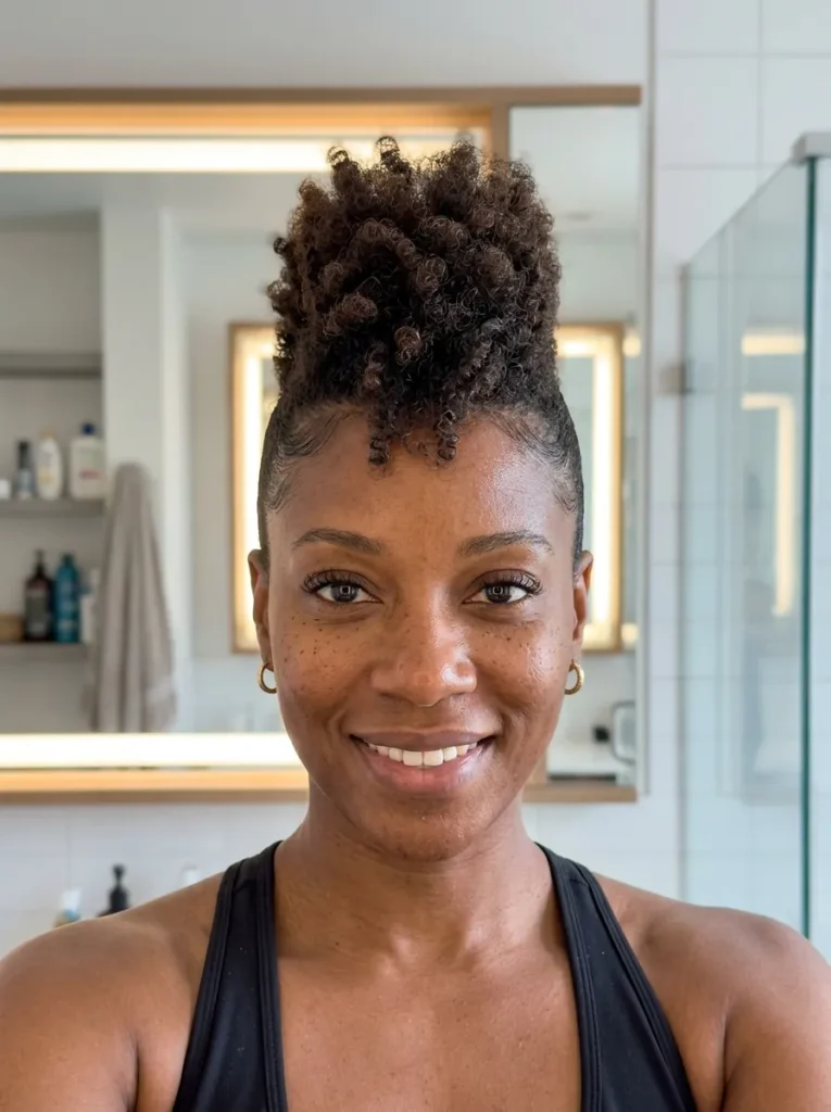 Faux Hawk Updo