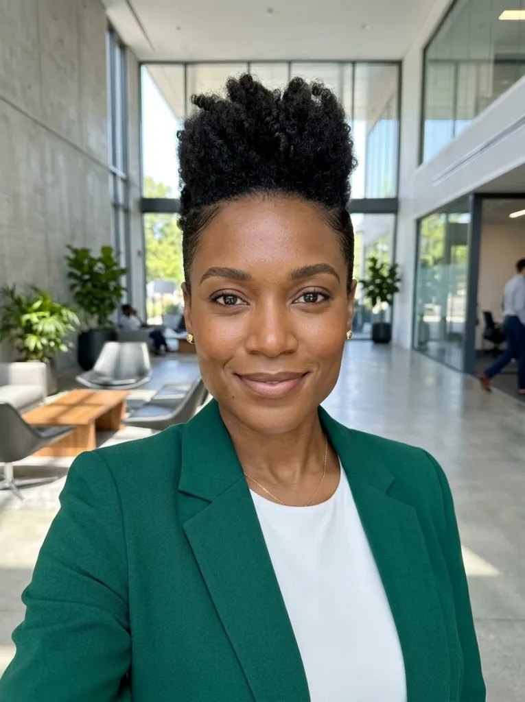 Faux Hawk Updo