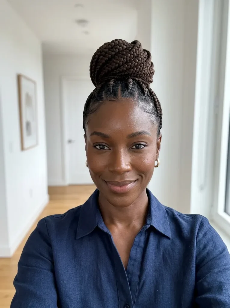 Feed In Braided Updo