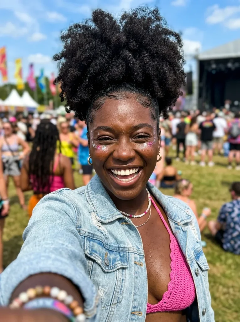 Festival Ready Natural Hairstyles Puff