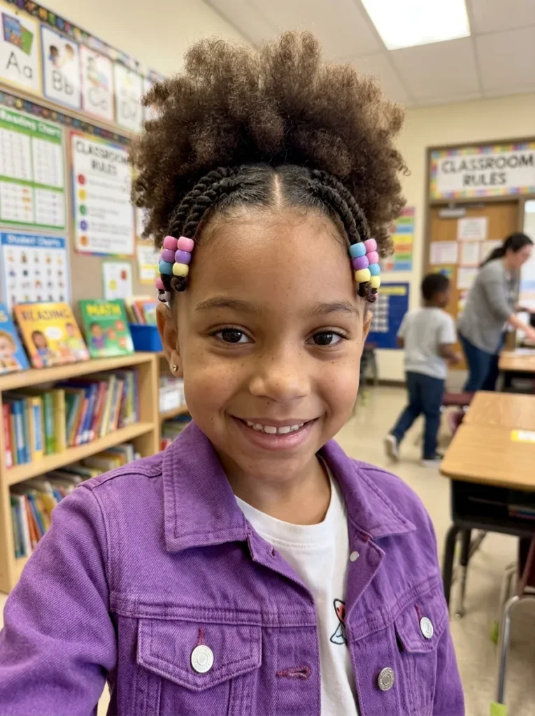 Flat Twist Front Puff