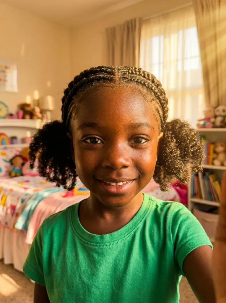 Flat Twist Pigtails