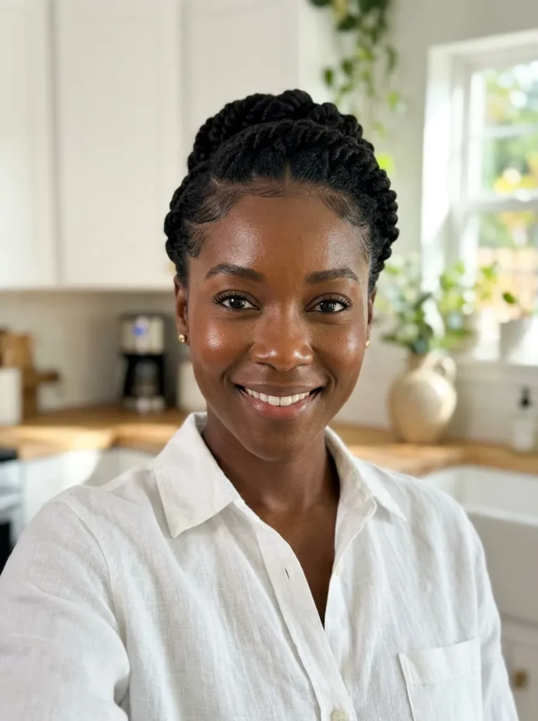 Flat Twist Updo