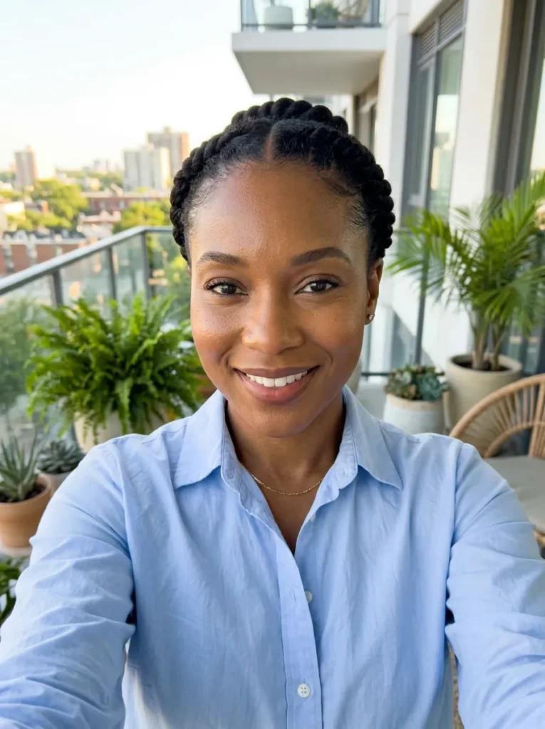 Flat Twist Updo