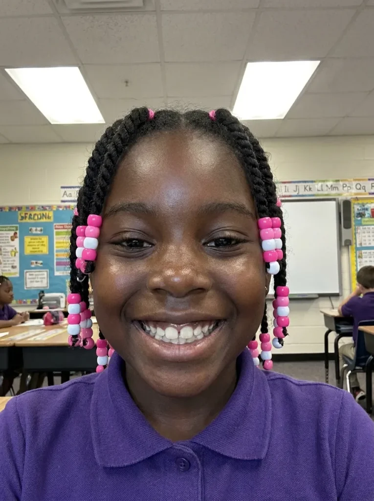 Flat Twists with Beads