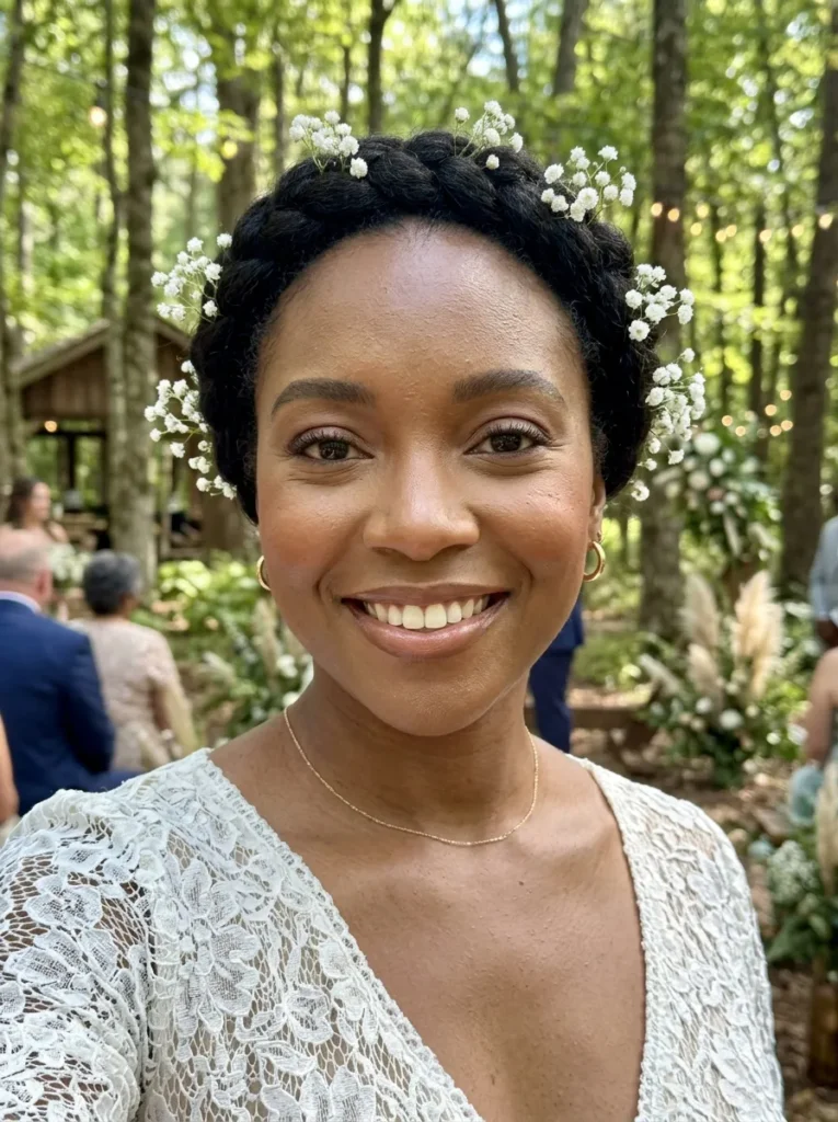 Floral Braided Crown