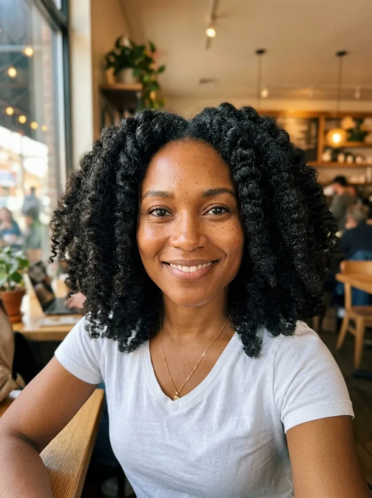 Fluffy Flat Twist Out