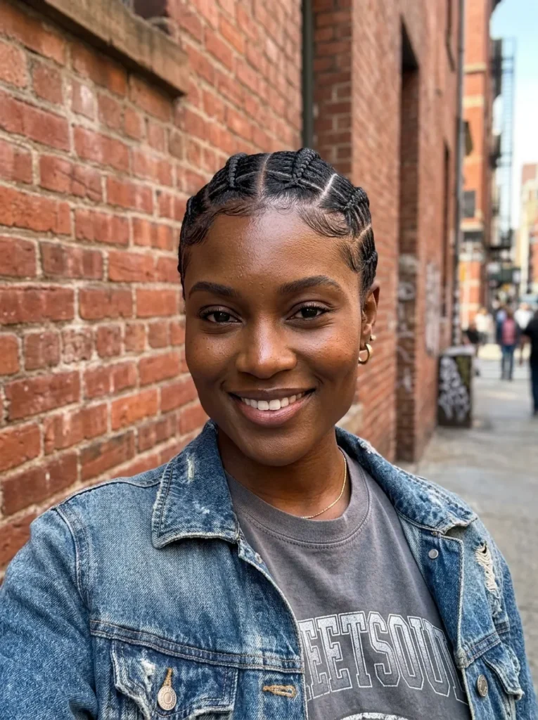 Freestyle Geometric Cornrows