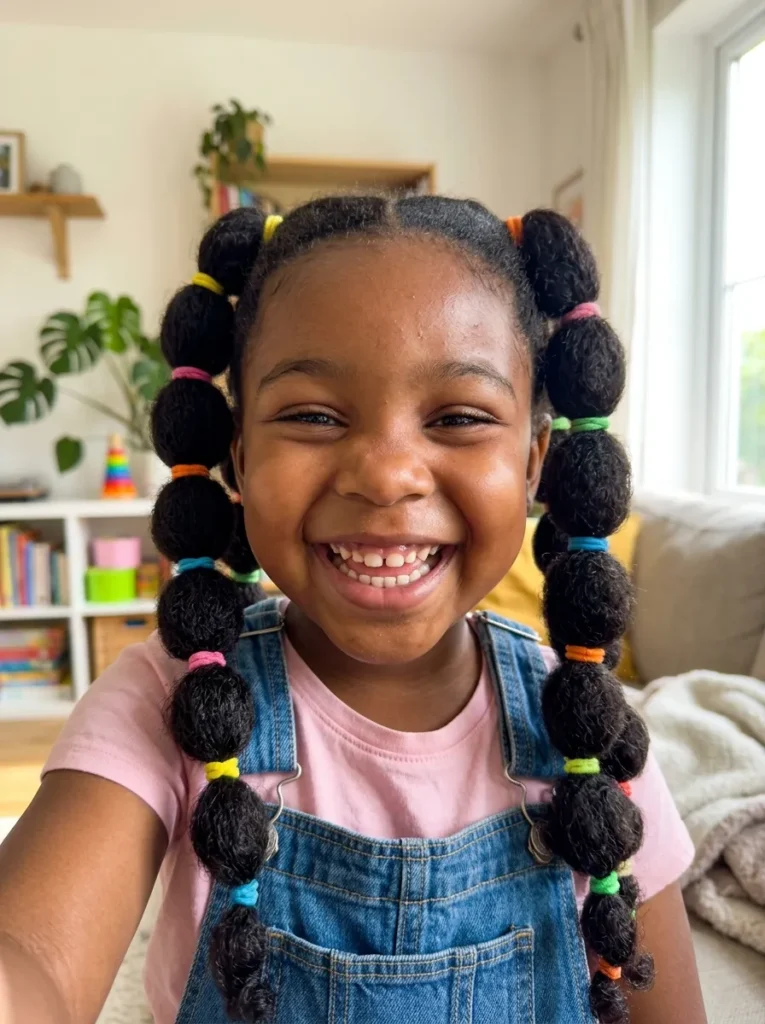 Fun Bubble Braids