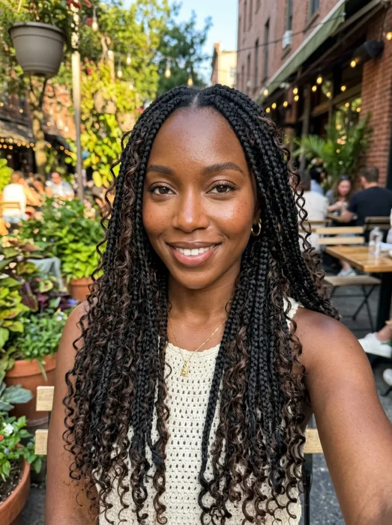 Goddess Box Braids