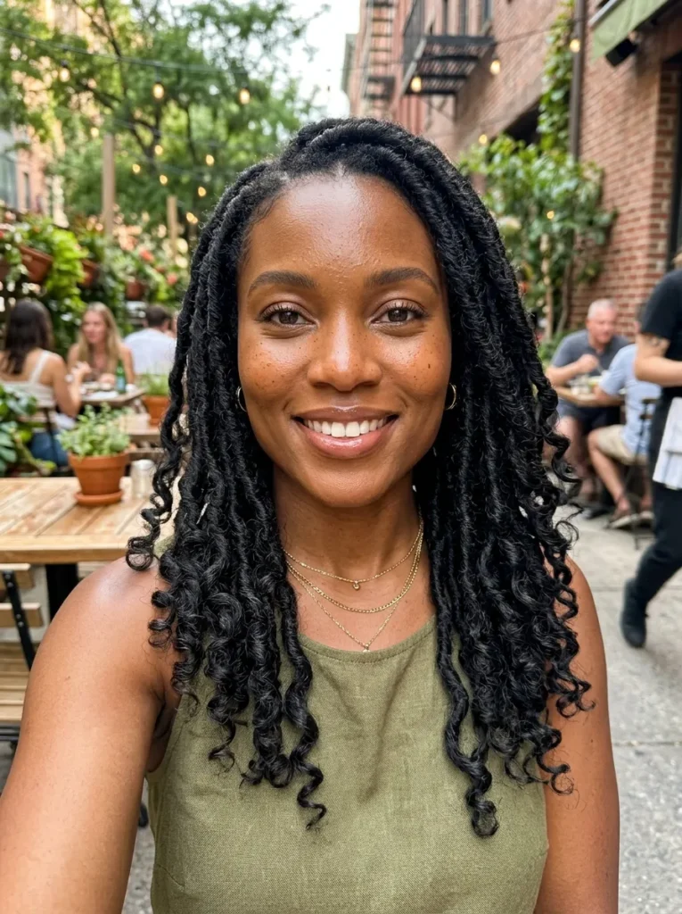 Goddess Faux Locs