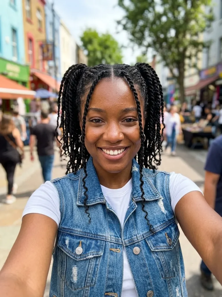 Half-Up Pigtails