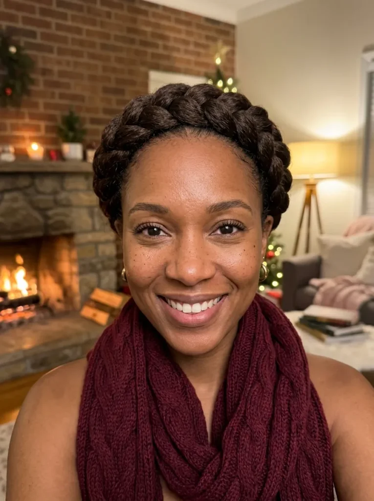 Halo Crown Braid