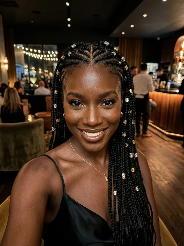 Heart Braids with Accessories