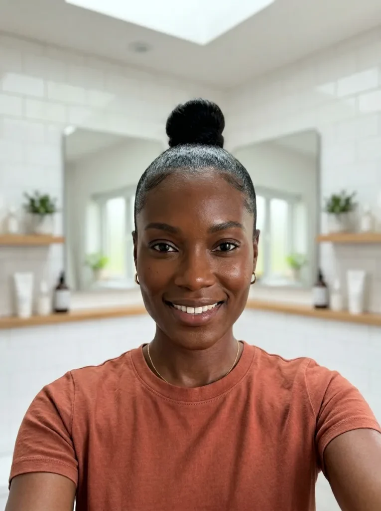 High Top Knot Bun