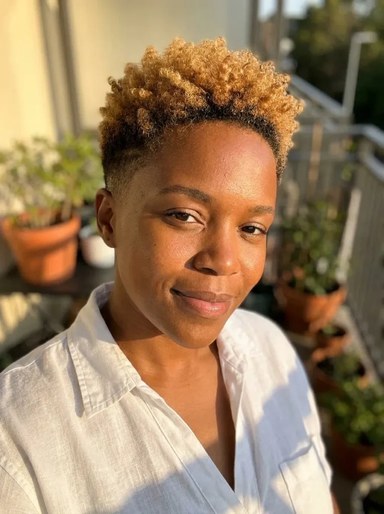 Honey Blonde Taper