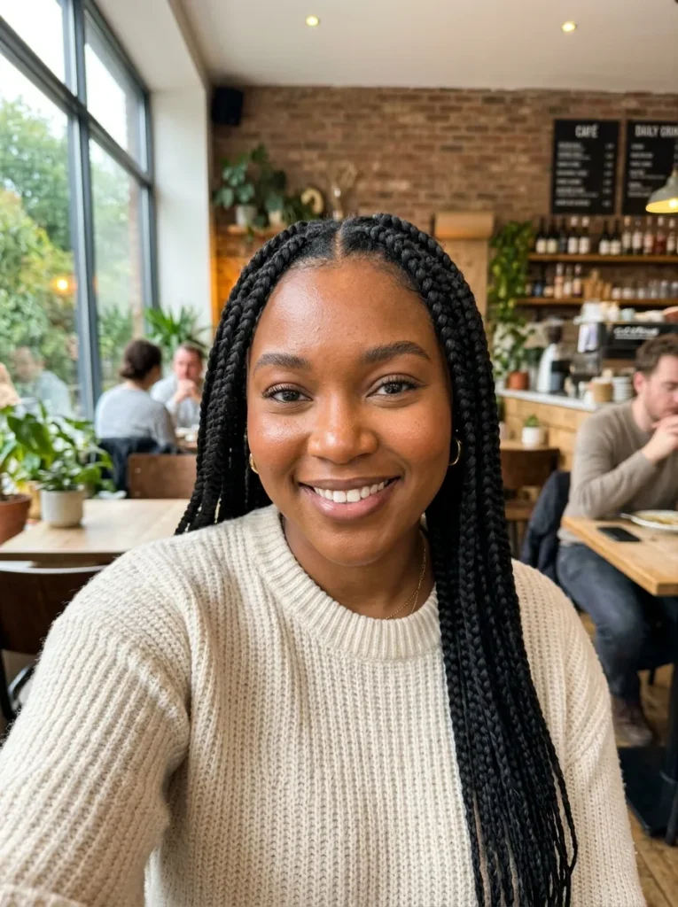 Jumbo Knotless Box Braids