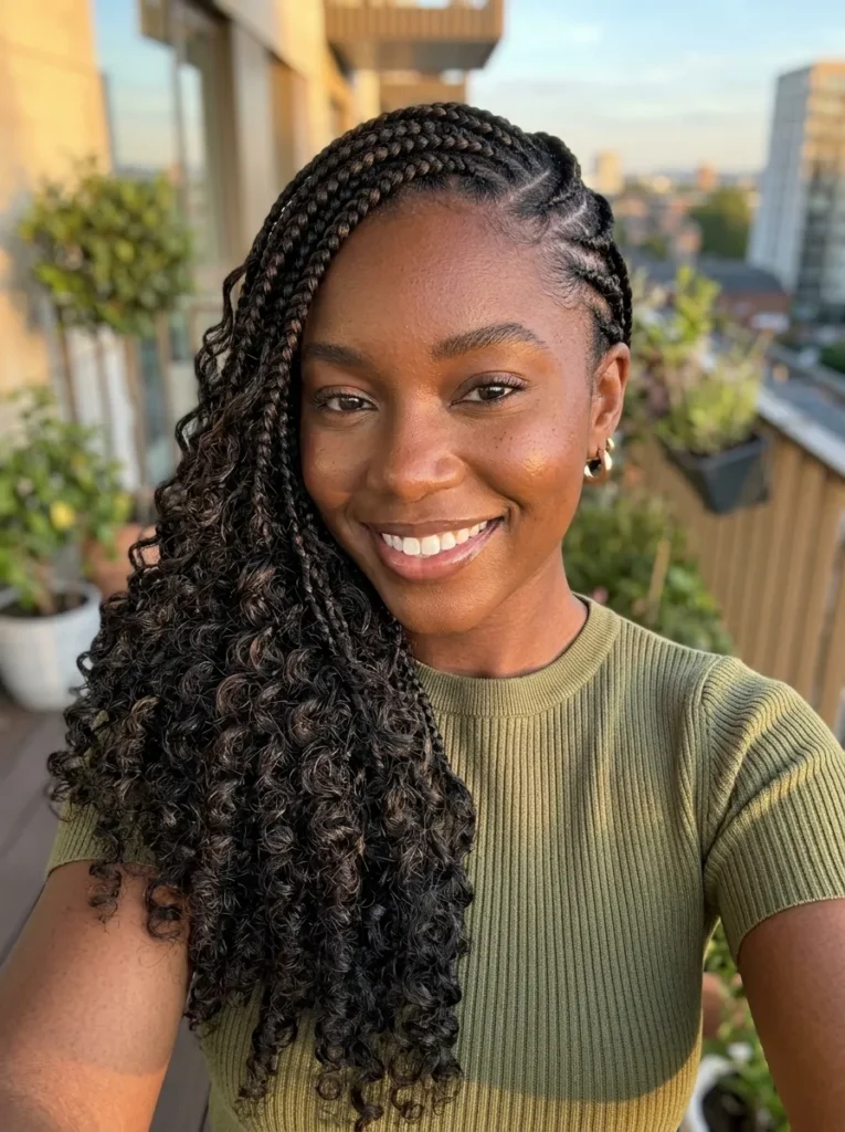Lemonade Braids Styles for 4c Natural Hair