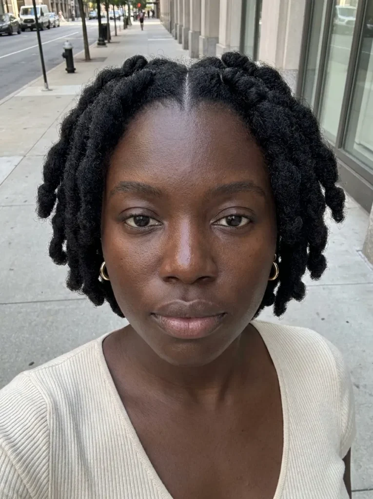 Loc Knot Bob Dread Hairstyles on Black Women