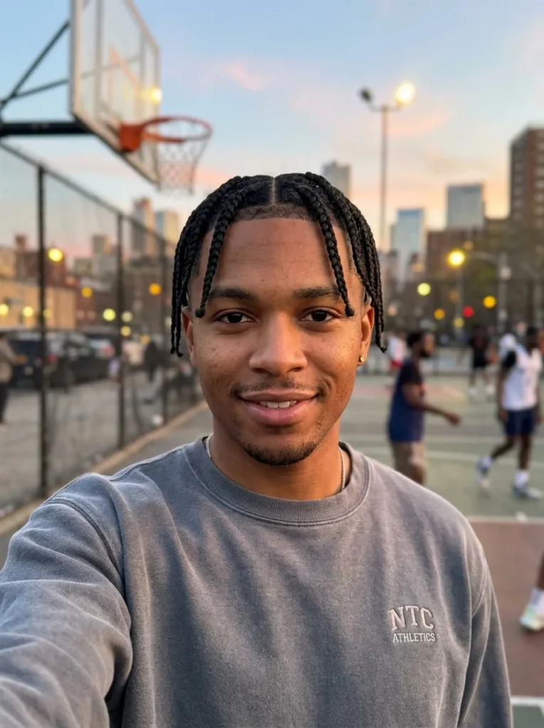 Mid-Fade Layered Braids