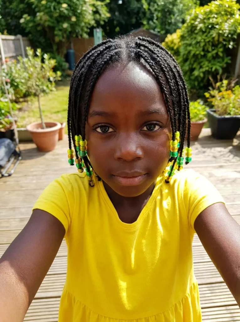 Mini Braids With Beads