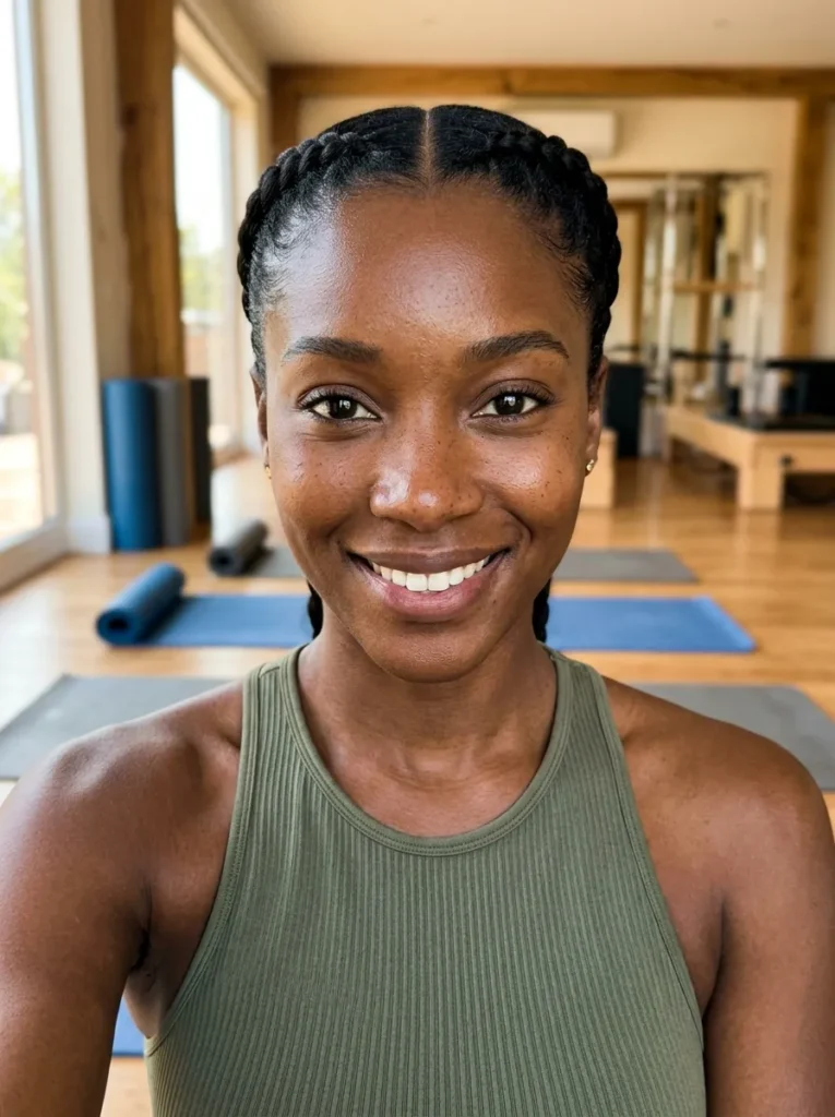 Natural Hairstyles for Gym