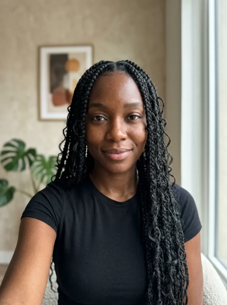 Ombre Butterfly Box Braids