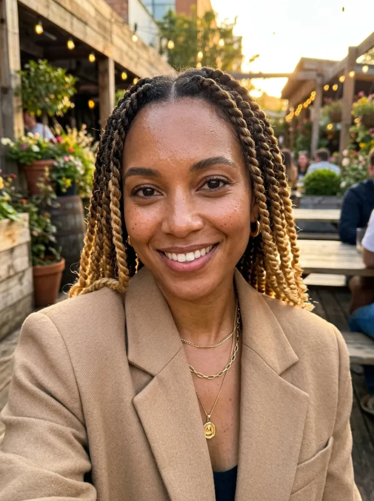 Ombre Rope Twists