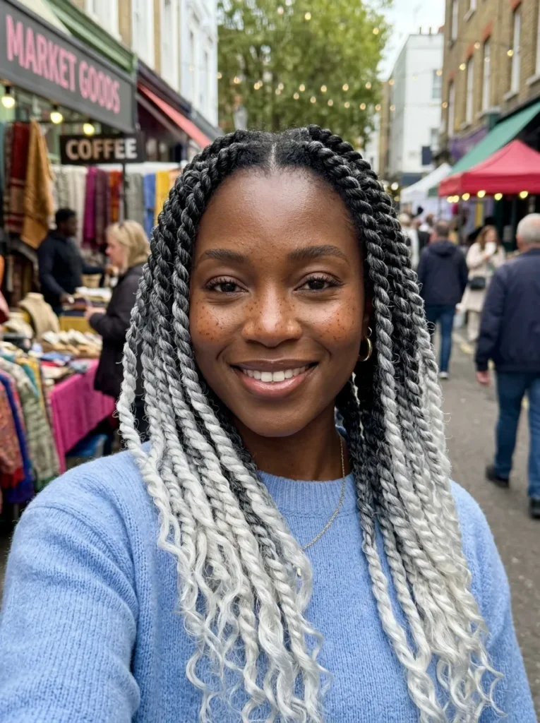 Platinum Tipped Thick Twists