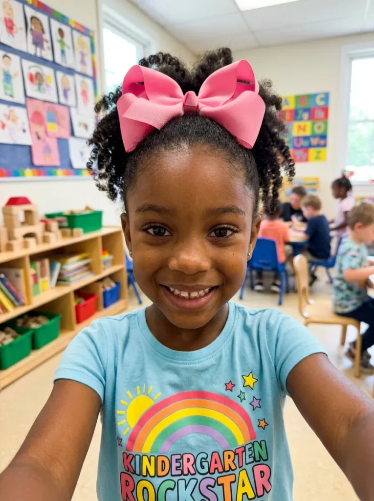 Ponytail With Bows
