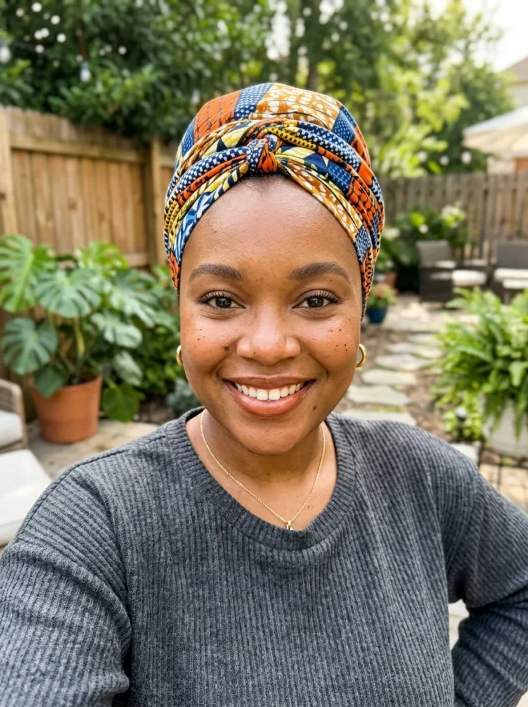 Quick Headwrap Style