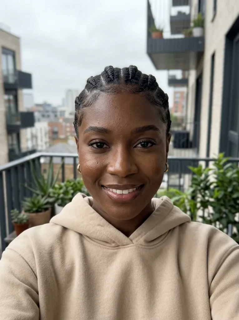 Short Hair Cornrows Female