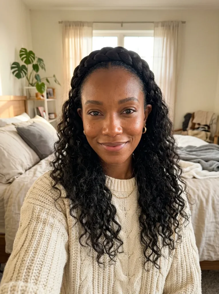 Simple Braided Crown
