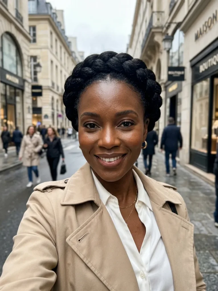 Simple Crown Braid