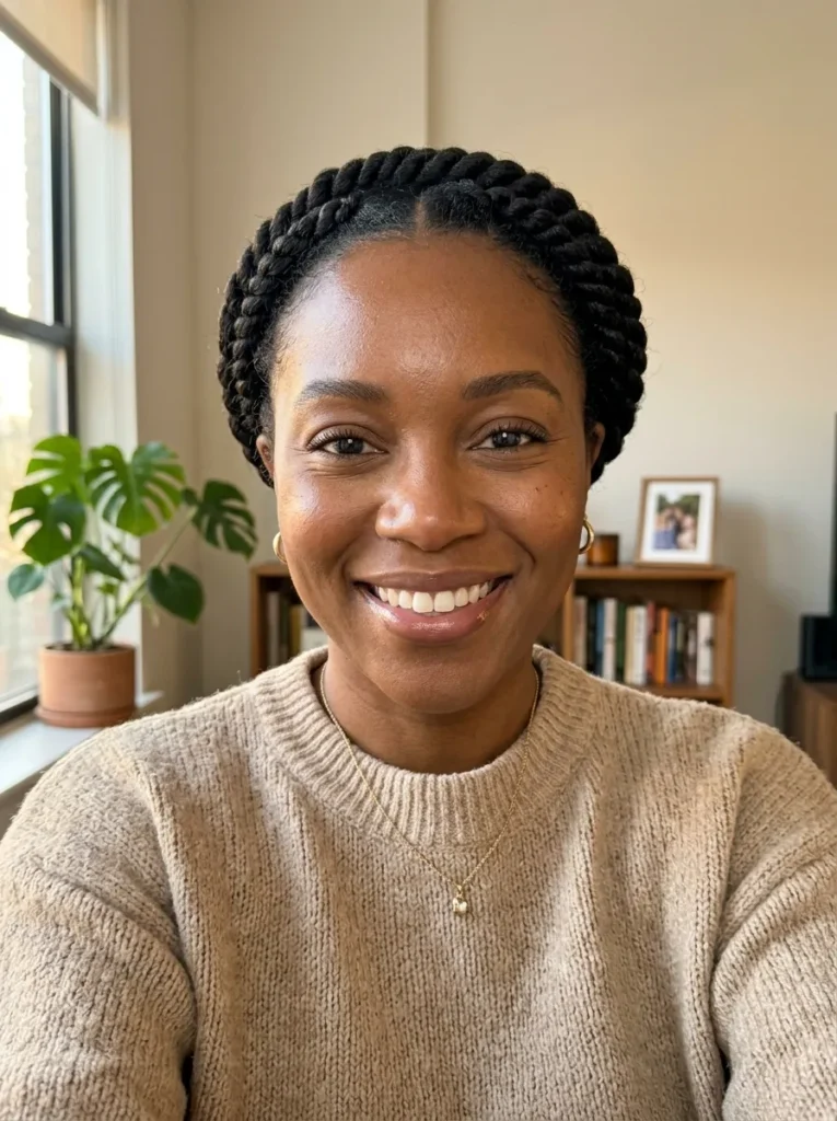 Simple Crown Flat Twists