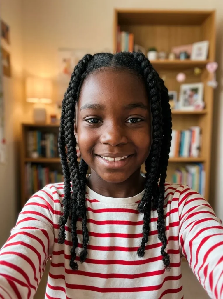 Simple Three-Strand Braids