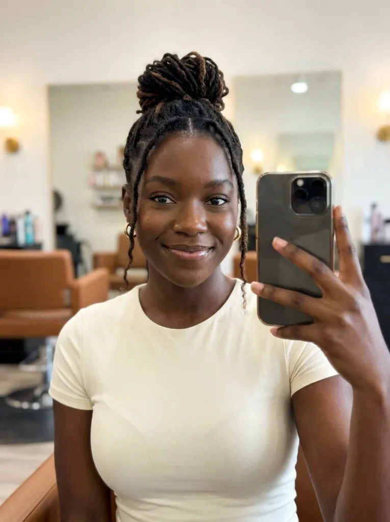 Sisterlocs Top Knot