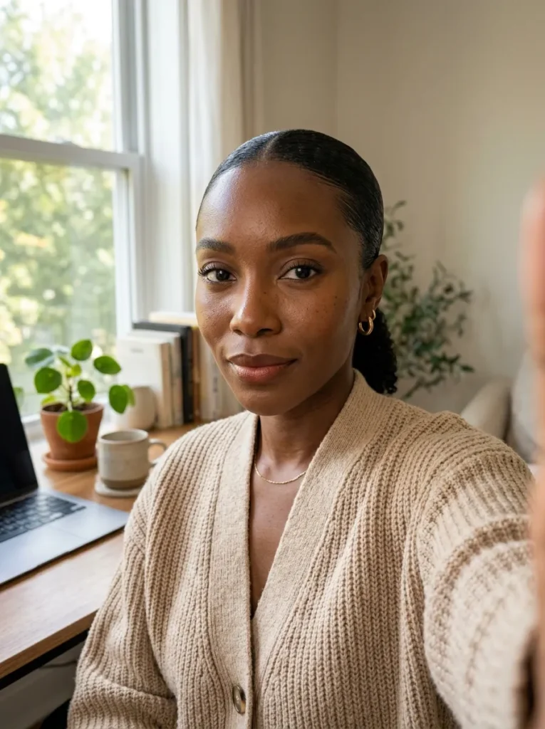 Sleek Low Ponytail