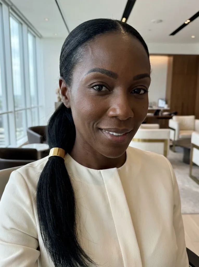 Sleek Low Ponytail