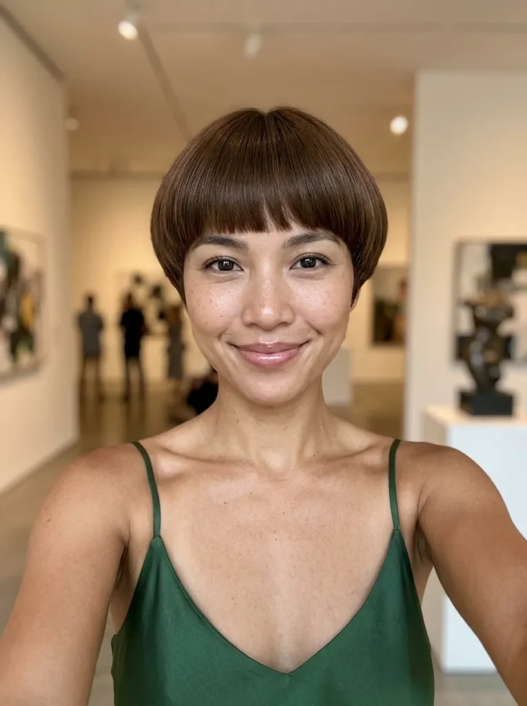 Soft Mushroom Bowl Cut