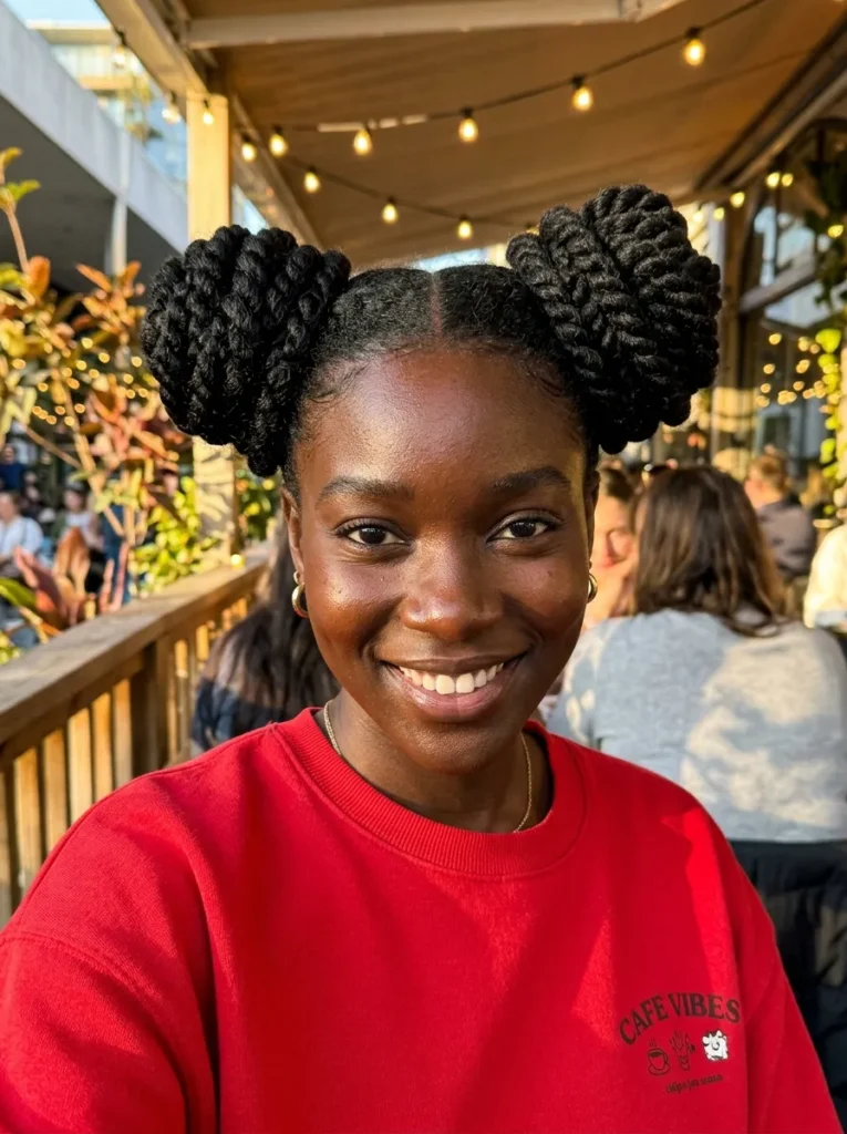 Space Buns With Knots