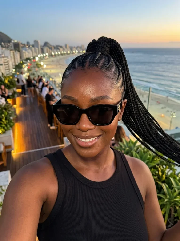 Stitch Braids High Ponytail