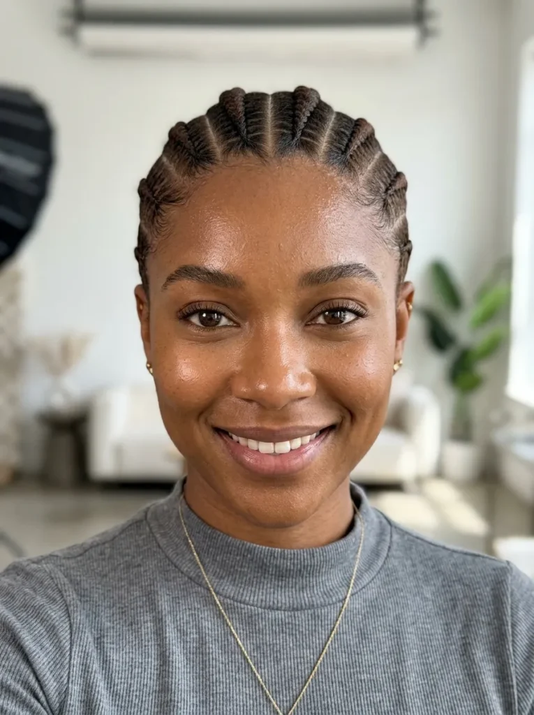 Stitch Braids To The Back