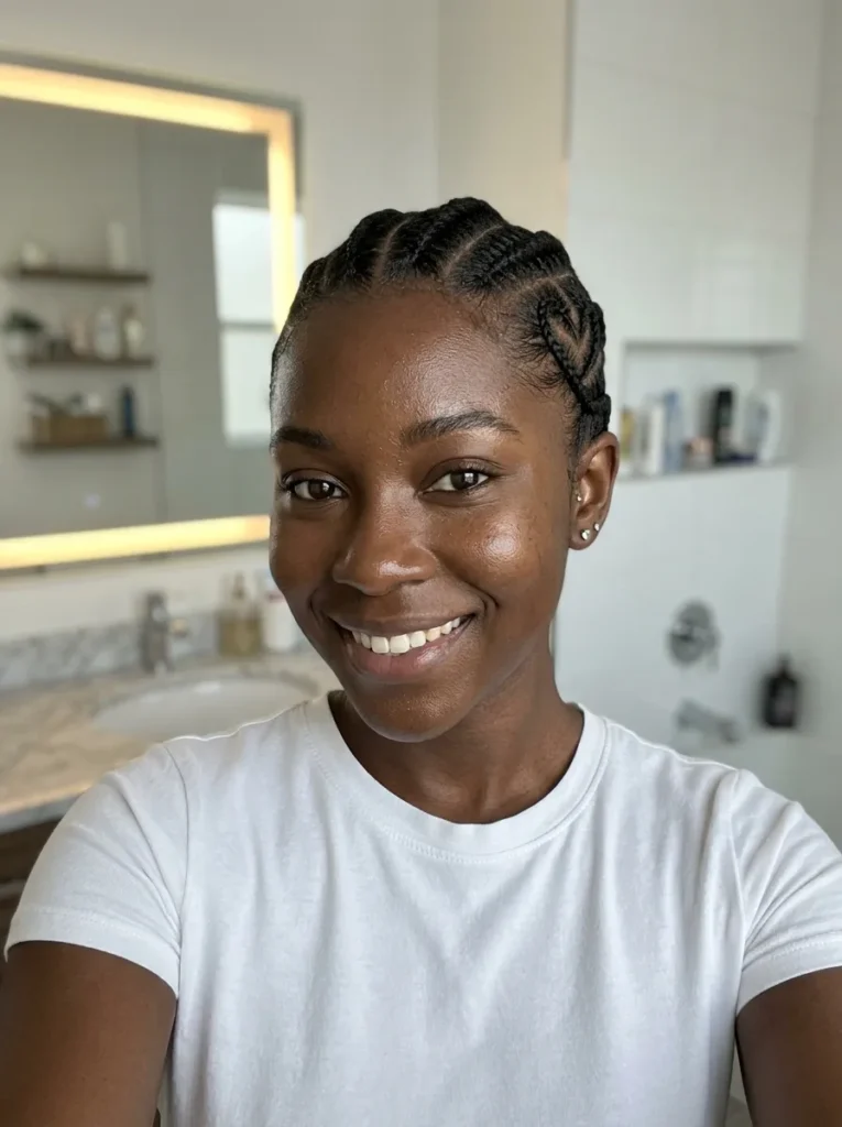 Stitch Braids with Heart