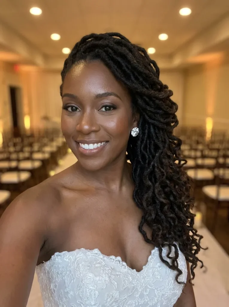 Swept Loc Curls