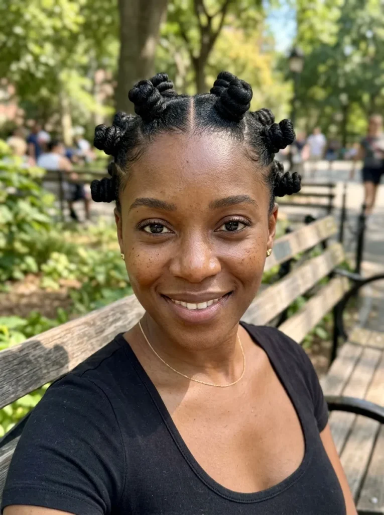 Symmetrical Bantu Knots